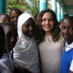 Volunteer with high school students in Tanzania