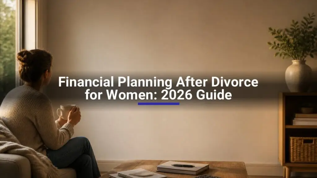 Financial Planning After Divorce for Women: 2026 Guide