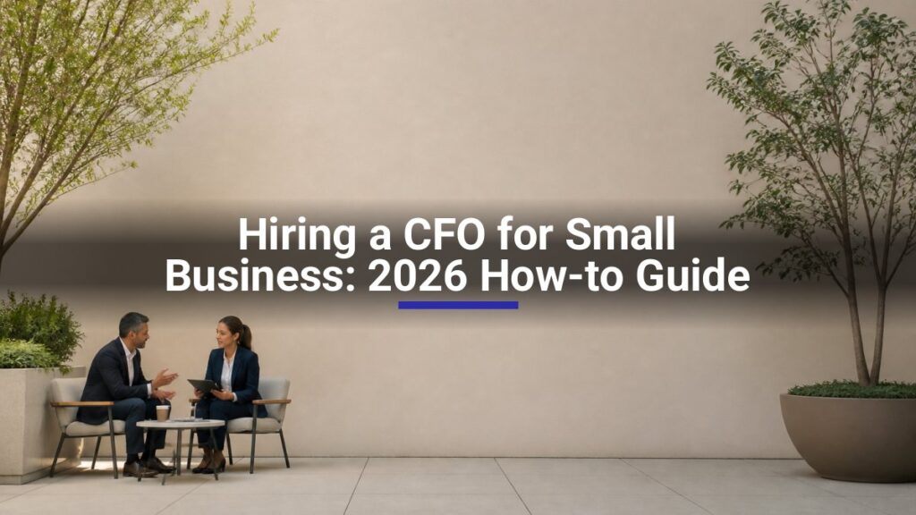 Hiring a CFO for Small Business: 2026 How-to Guide