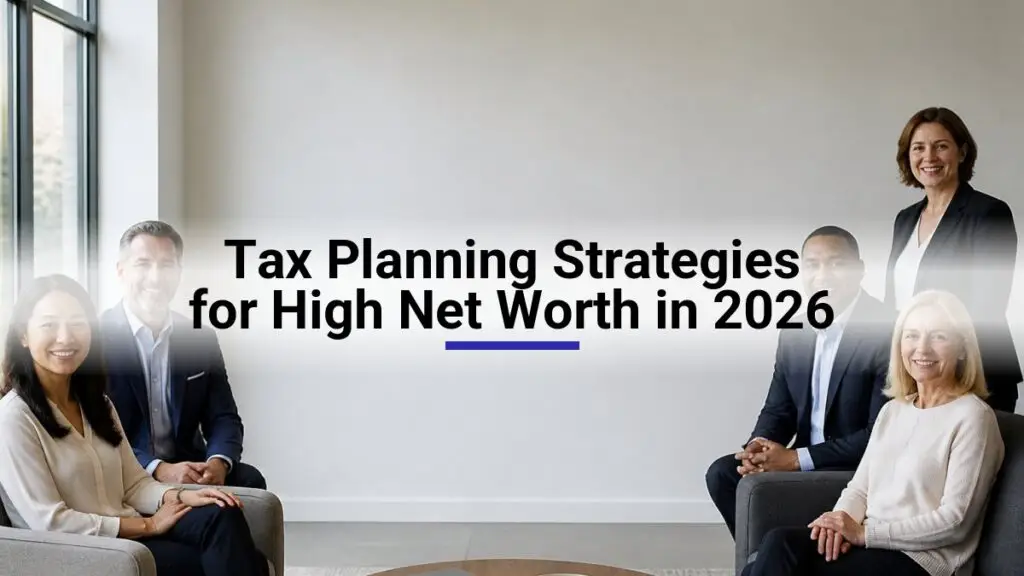 Tax Planning Strategies for High Net Worth in 2026